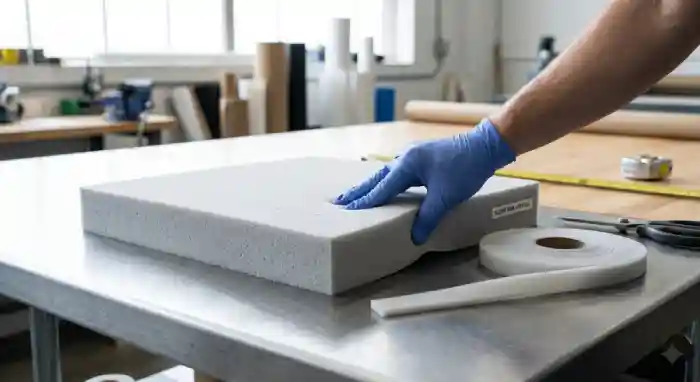 Silicone foam sheet